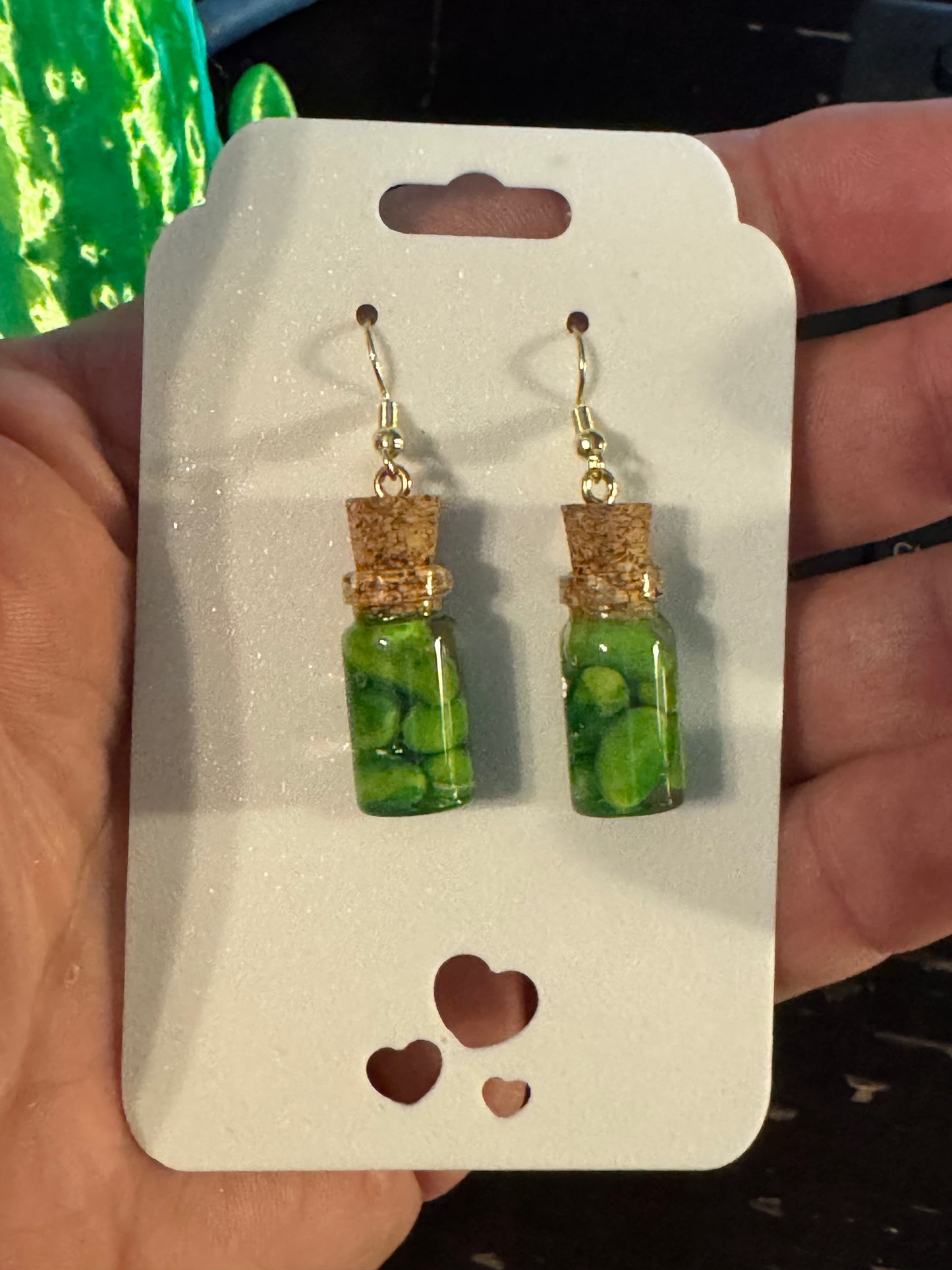 Pickle Jar Earrings