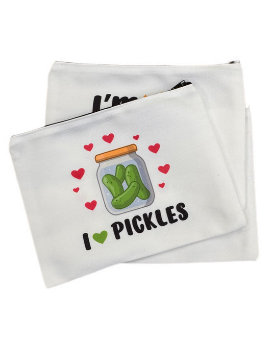 Cosmetic Bag - Pickle Themed