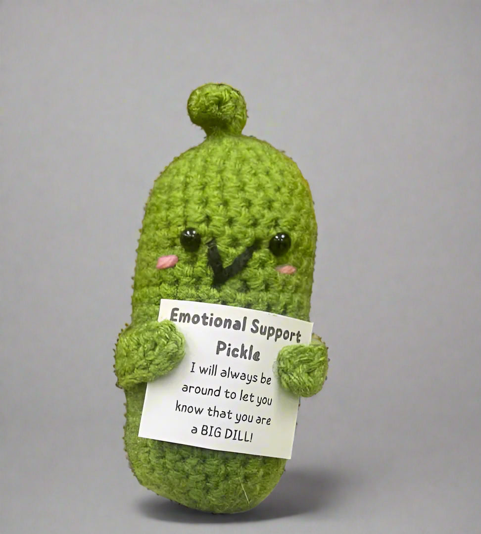 Emotional Support Pickle Mr. Wally's Pickles