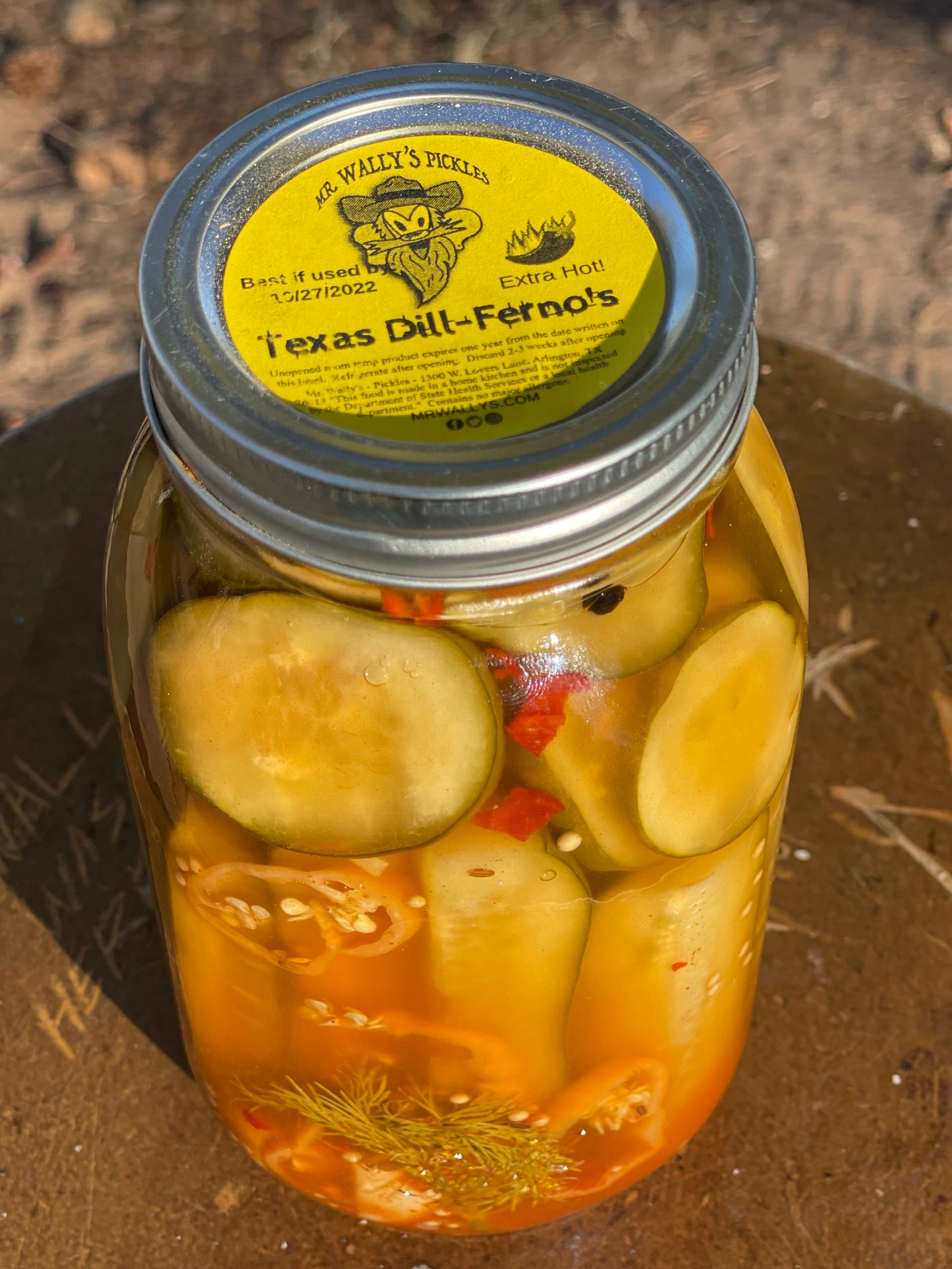 PIckles - Texas Dill-Ferno's Pickles