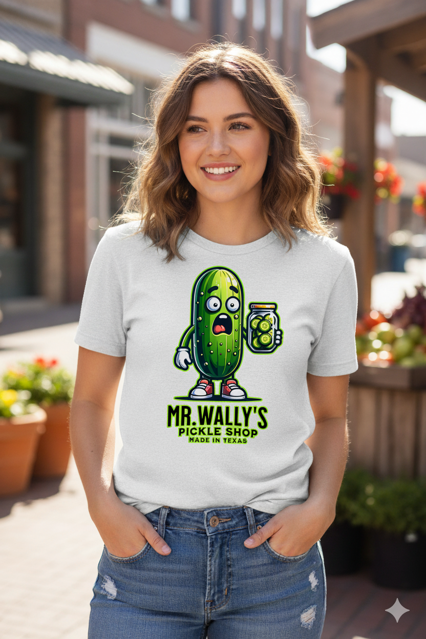 Scared Pickle Guy T-Shirt