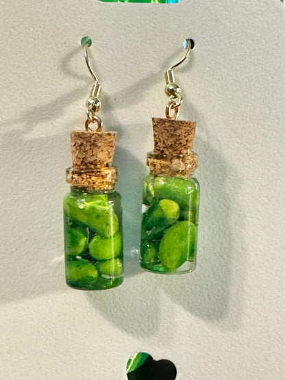 Pickle Jar Earrings